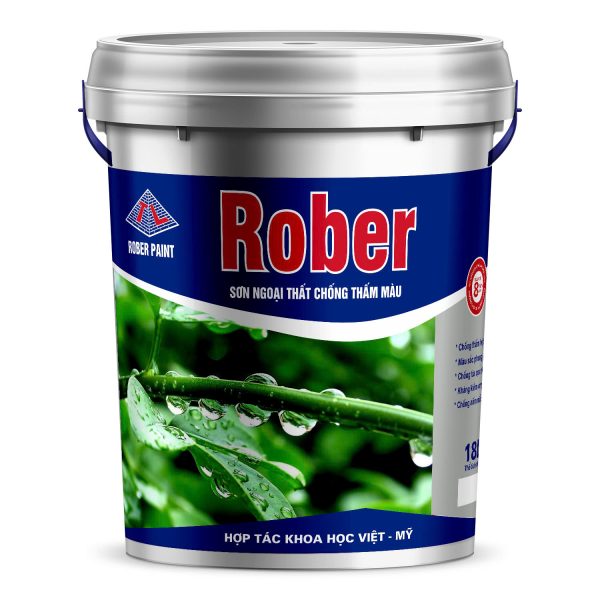 rober sơn ngoại thất chống thấm màu