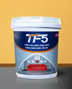 tf5 sơn lau chùi hiệu quả chịu chùi rửa tối đa 