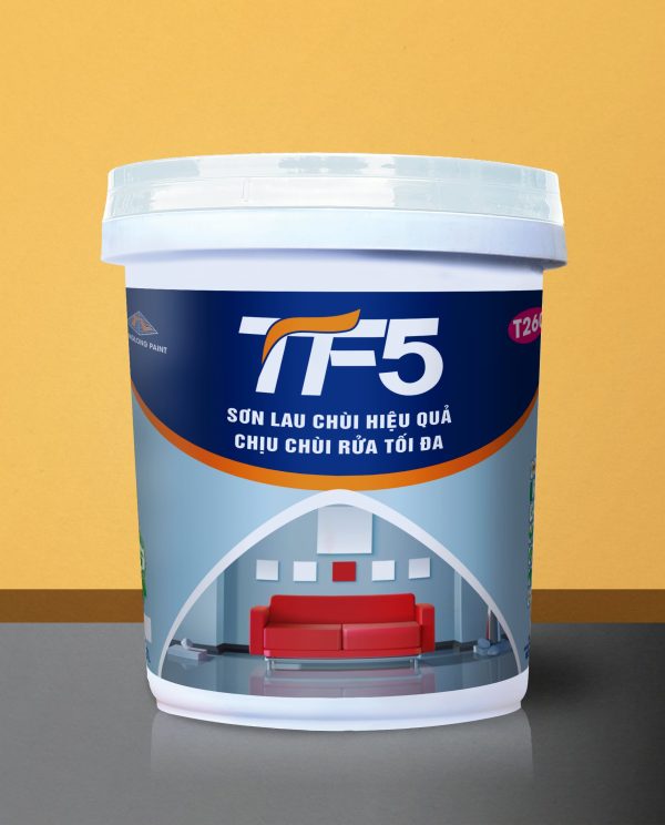 sơn lau chùi hiệu quả chịu chùi rửa tối đa tf5 - t260