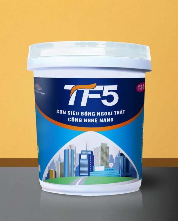 TF5 sơn siêu bóng ngoại thất công nghệ nano