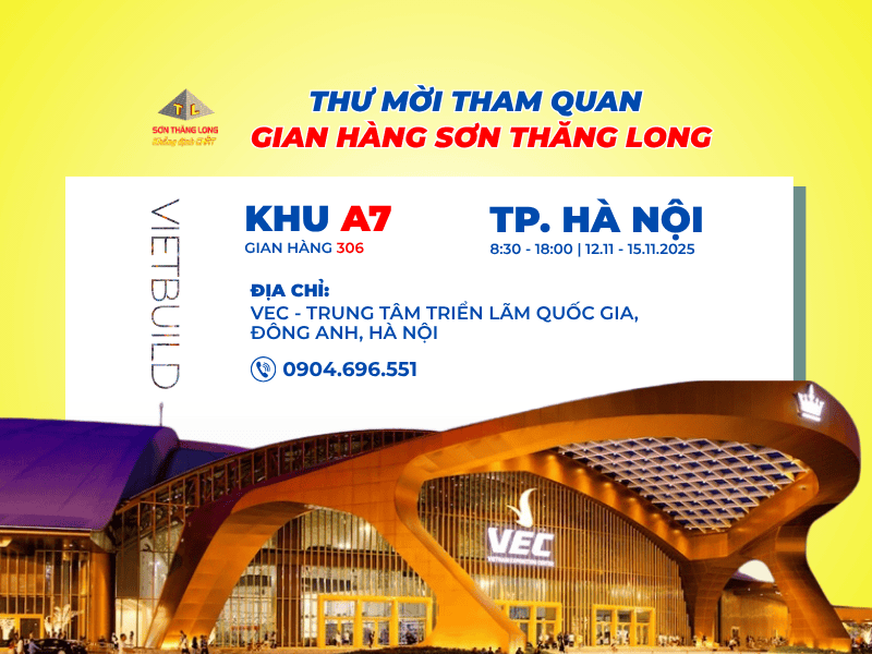 thư mời tham quan gian hàng sơn thăng long