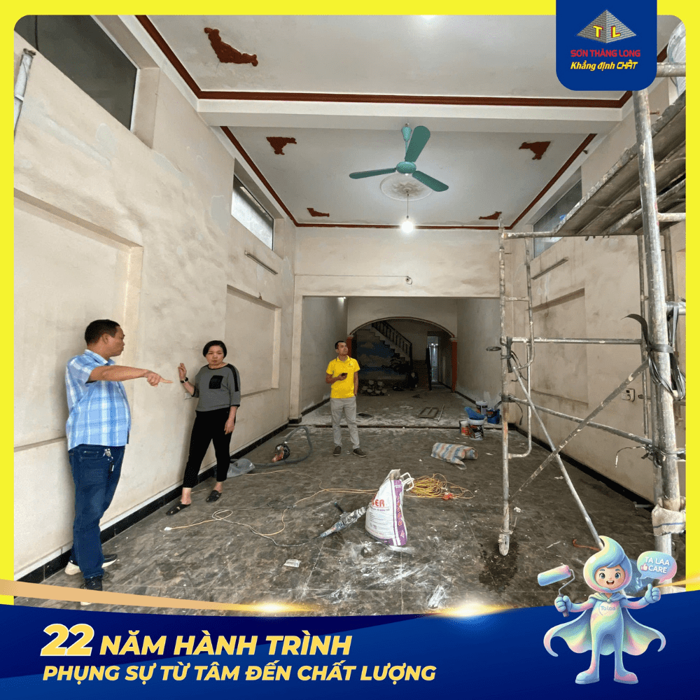 tư vấn thiết kế cửa hàng sơn