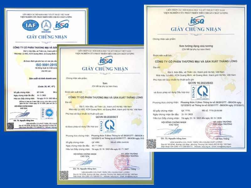 Sơn chống nóng Rober Gold - Giải pháp giảm nhiệt công trình 9 chung nhan chat luong son chong nong