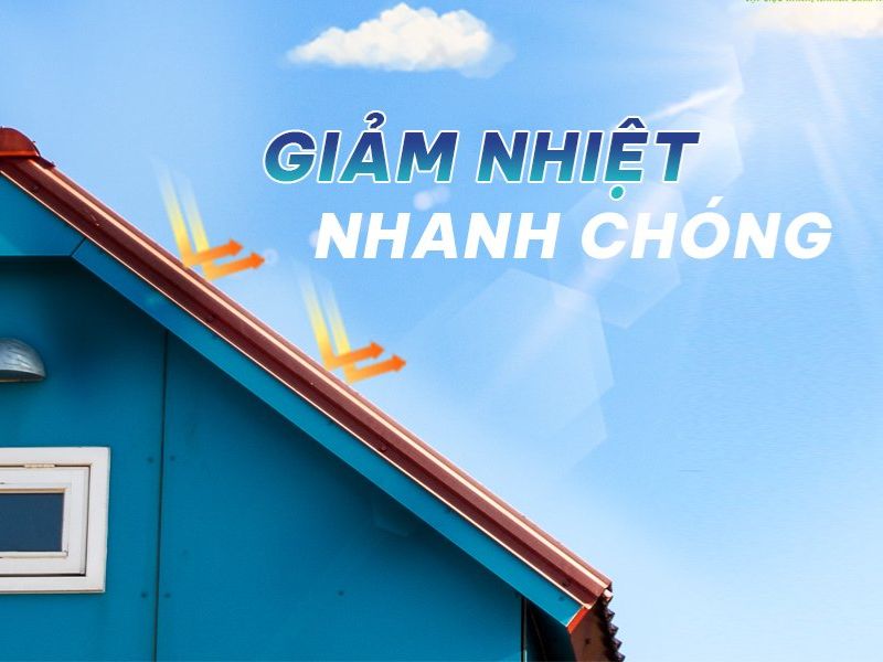 Cơ chế hoạt động của sơn chống nóng mái tôn và các lợi ích nổi bật 3 Cơ chế phản nhiệt của sơn chống nóng giúp giảm nhiệt cho bề mặt vật liệu