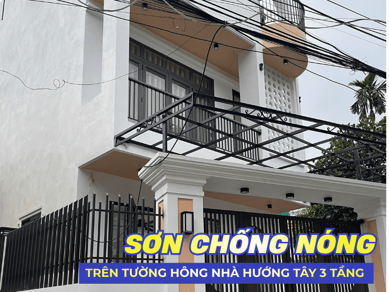 Sơn chống nóng Rober Gold - Giải pháp giảm nhiệt công trình 12 son chong nong tuong nha 2