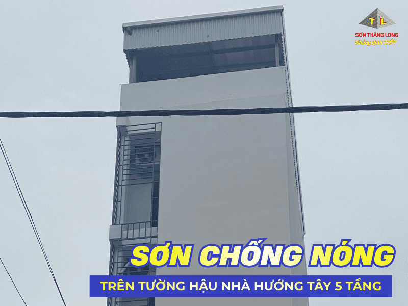 Sơn chống nóng Rober Gold - Giải pháp giảm nhiệt công trình 11 son chong nong tuong nha