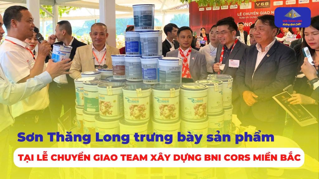 sơn thăng long trưng bày sản phẩm