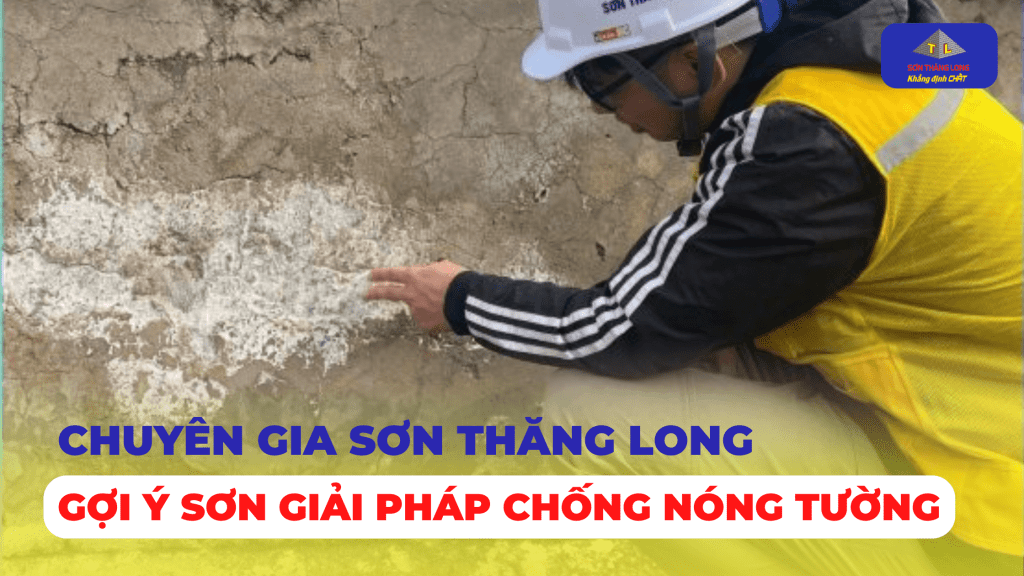 chuyên gia sơn thăng long gợi ý giải pháp chống nóng tường