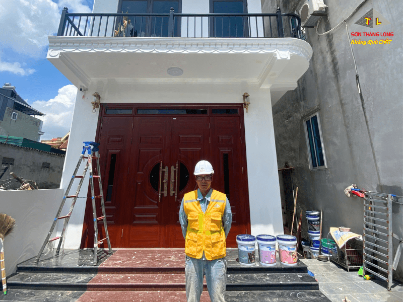 sơn chống nóng tường giúp bảo vệ công trình khỏi nắng nóng