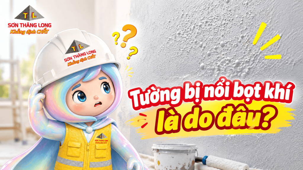 Sơn Tường Bị Nổi Bọt Khí: Nguyên Nhân Và Cách Khắc Phục Dứt Điểm 1 nguyên nhân tường bị nổi bọt khí